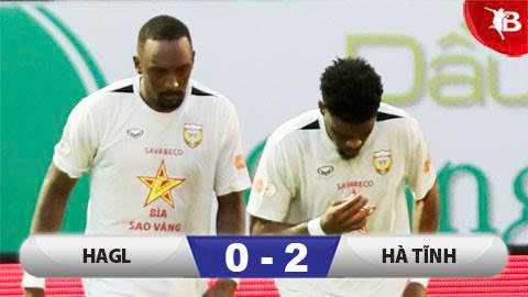  Kết quả HAGL 0-2 Hồng Lĩnh Hà Tĩnh: Hồng Lĩnh Hà Tĩnh trụ hạng 